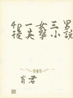 4p一女三男前后夹击小说