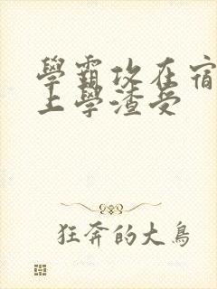 学霸攻在宿舍强上学渣受