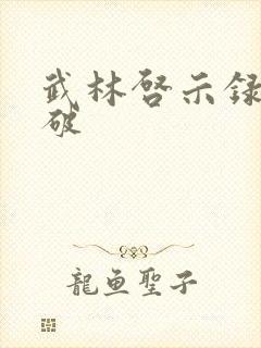 武林启示录 楚破