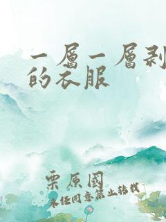 一层一层剥开我的衣服