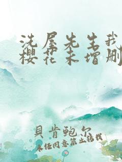 洗屋先生我和那樱花未增删带翻译