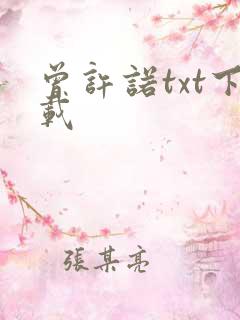 曾许诺txt下载