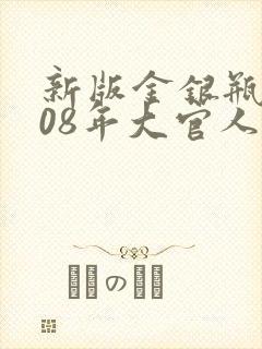 新版金银瓶2008年大官人