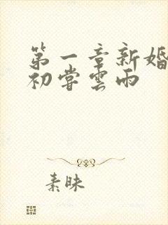 第一章新婚少妇初尝云雨