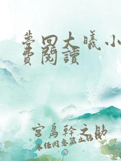 梦回大曦小说免费阅读