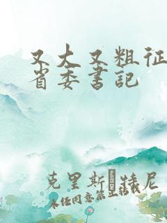 又大又粗征服女省委书记