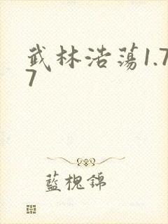 武林浩荡1.77
