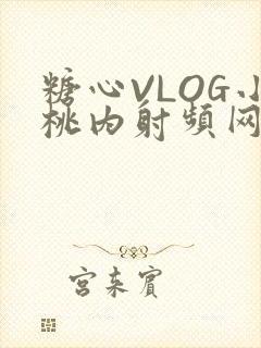 糖心VLOG小桃内射频网站