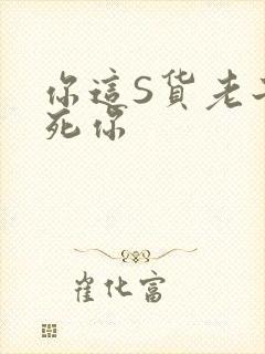 你这S货老子C死你