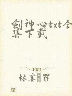 剑神心txt全集下载