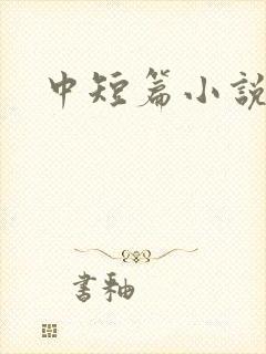 中短篇小说集