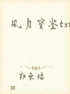 风月宝鉴txt