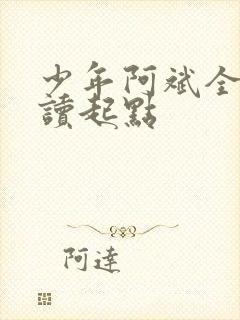 少年阿斌全文阅读起点