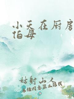 小天在厨房插杨伯母