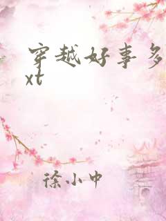 穿越好事多磨txt