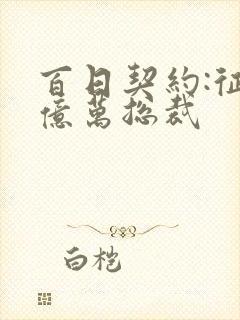 百日契约:征服亿万总裁