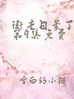 卫老日晕了淑蓉第9集免费