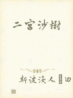 二宫沙树