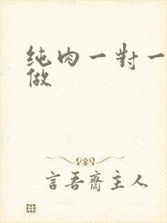 纯肉一对一到处做