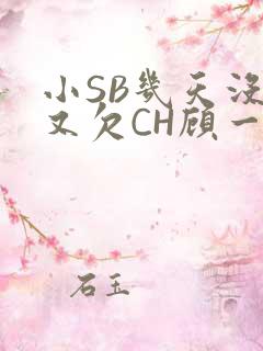 小SB几天没做又欠CH顾一成