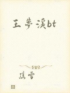 王梦溪bt