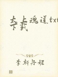 太上魂道txt下载