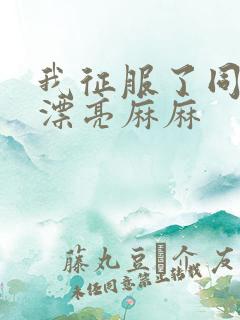 我征服了同学的漂亮麻麻