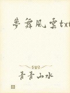 梦舞风云txt