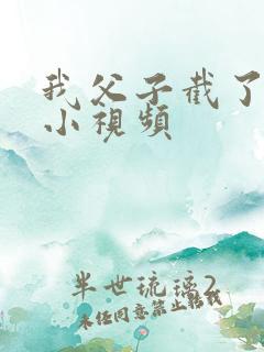 我父子截了一段小视频