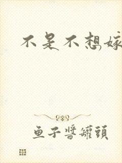 不是不想嫁全集