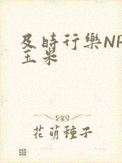 及时行乐NPH玉米