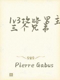 1v3攻略男主三个兄弟