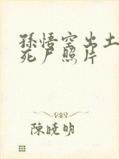 孙悟空出土后的死尸照片