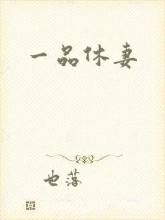一品休妻