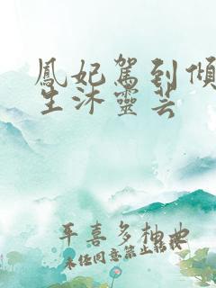 凤妃驾到倾倒众生沐灵芸