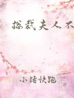 总裁夫人不好当