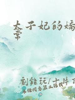 太子妃的娇宠日常