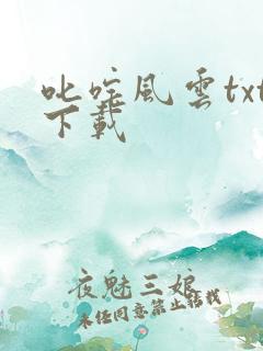 叱咤风云txt下载