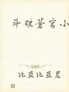 斗破苍穹小说