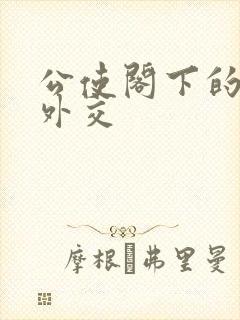 公使阁下的秘密外交