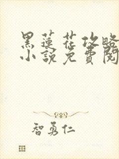 黑莲花攻略手册小说免费阅读