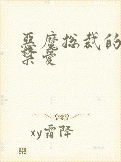 恶魔总裁的一夜禁爱