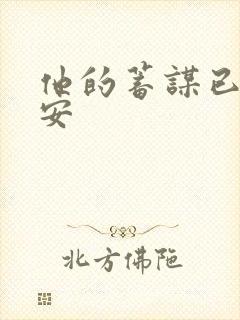 他的蓄谋已久南安