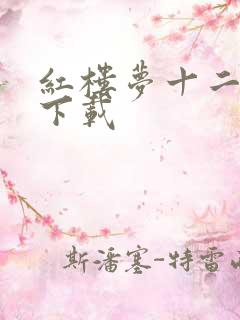 红楼梦十二金钗下载