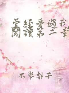 曾经爱过我在线阅读第二章