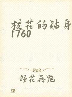 校花的贴身高手1760