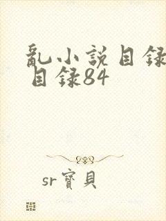 乱小说目录阅读目录84