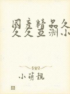 国产精品久久久久久亚洲小说