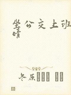 坐公交上班的苏晴