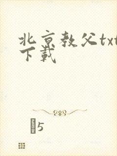 北京教父txt下载